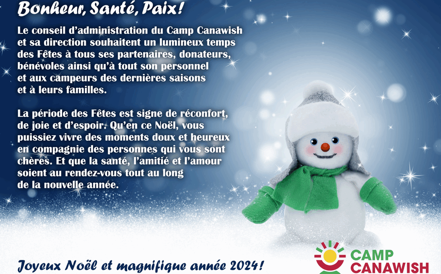 Bonheur, Paix, Santé !